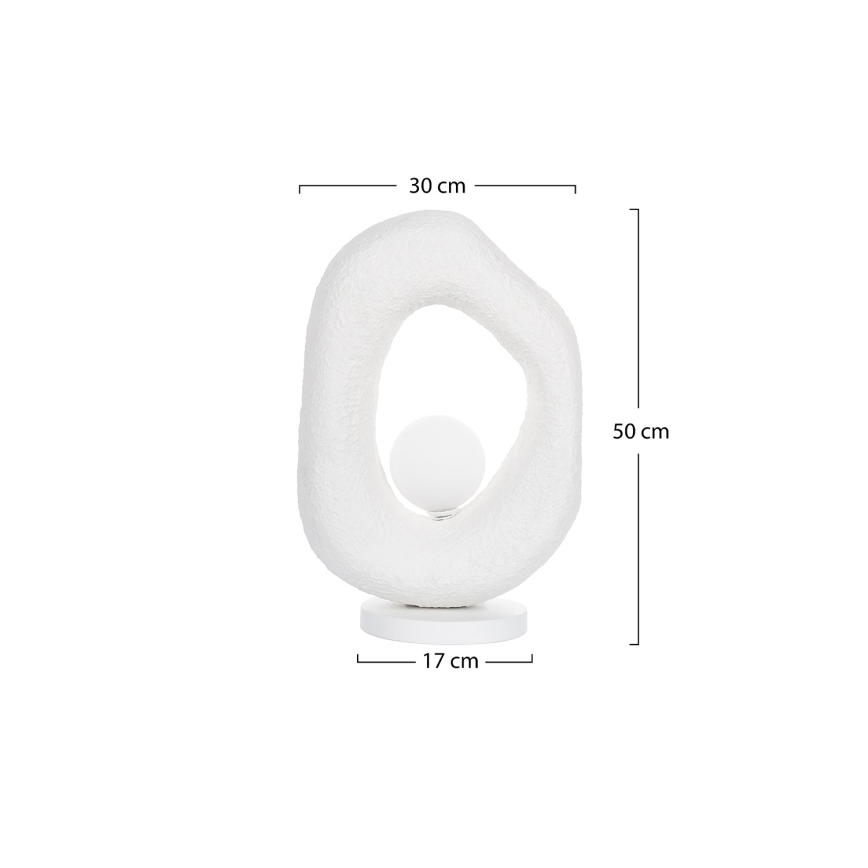 Brilagi - Επιτραπέζιο φωτιστικό WABI SABI 1xG9/8W/230V λευκό