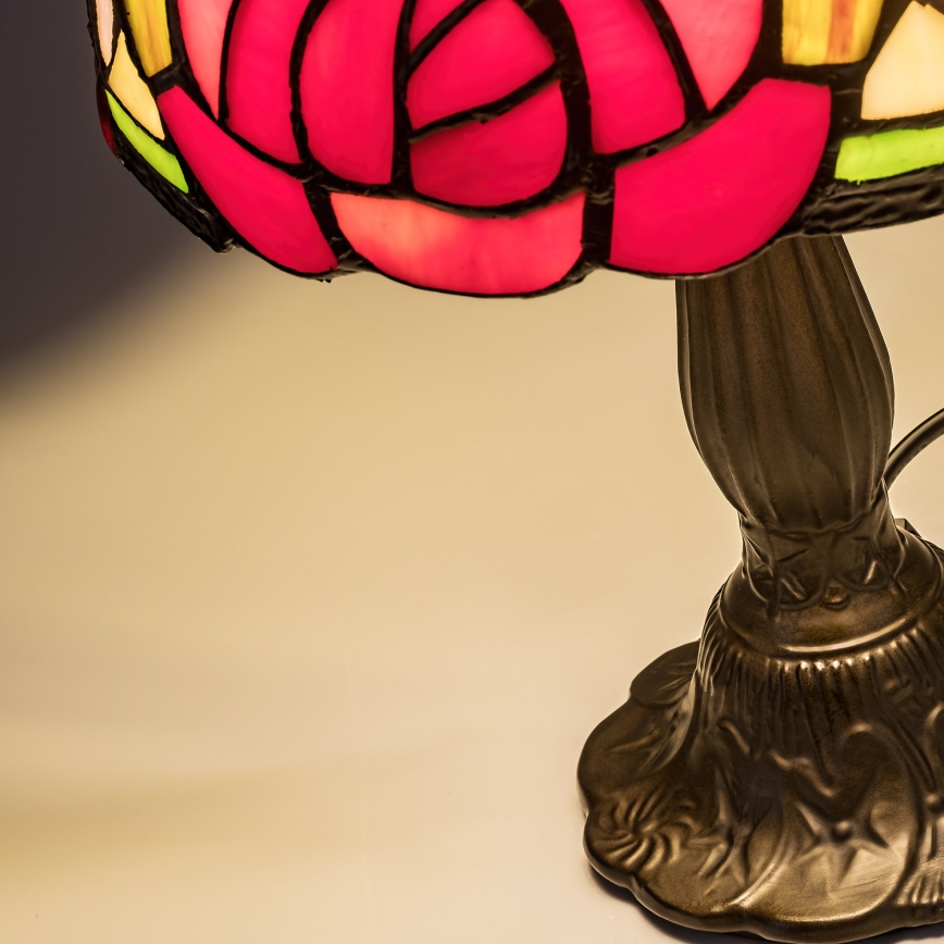 Brilagi - Επιτραπέζιο φωτιστικό βιτρώ Tiffany GARLAN 1xE14/40W/230V