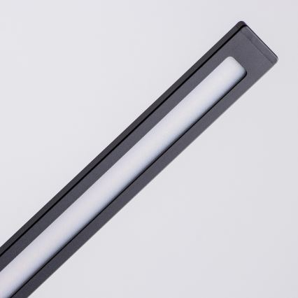 Brilagi - Ρυθμιζόμενη με αφή επιτραπέζια λάμπα LED με ασύρματη φόρτιση QI MODO CHARGE LED/7W/5V 3000/4000/6000K μαύρη