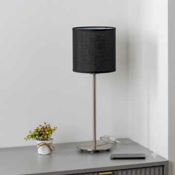 Brilagi - Επιτραπέζιο LED φωτιστικό NUBILA 1xE27/60W/230V μαύρο