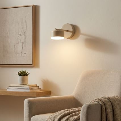 Brilagi - Επιτοίχιο φωτιστικό 1xGX53/12W/230V μπεζ