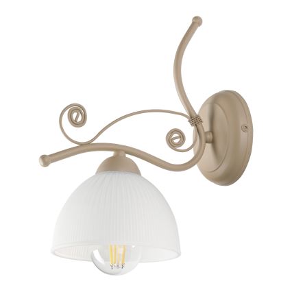 Brilagi - Επιτοίχιο φωτιστικό ANTICO MODERN 1xE27/60W/230V μπεζ