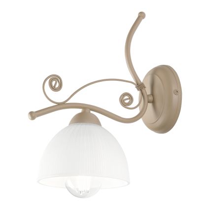 Brilagi - Επιτοίχιο φωτιστικό ANTICO MODERN 1xE27/60W/230V μπεζ