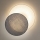 Brilagi - Επιτοίχιο φωτιστικό CIRCLES 1xE27/60W/230V Ø 35 cm κρεμ/γκρι