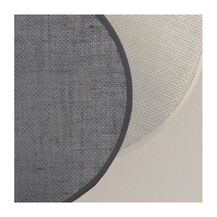 Brilagi - Επιτοίχιο φωτιστικό CIRCLES 1xE27/60W/230V Ø 35 cm κρεμ/γκρι