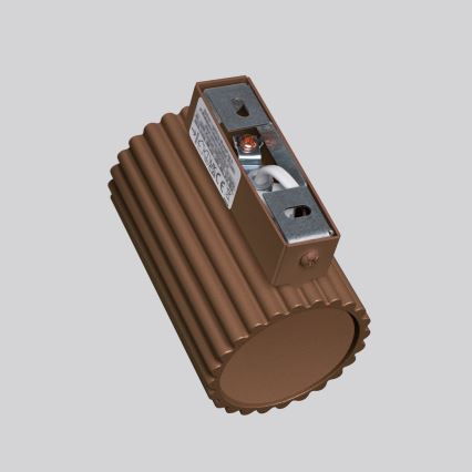 Brilagi - Επιτοίχιο φωτιστικό CRESTO 1xGU10/10W/230V 10 cm καφέ