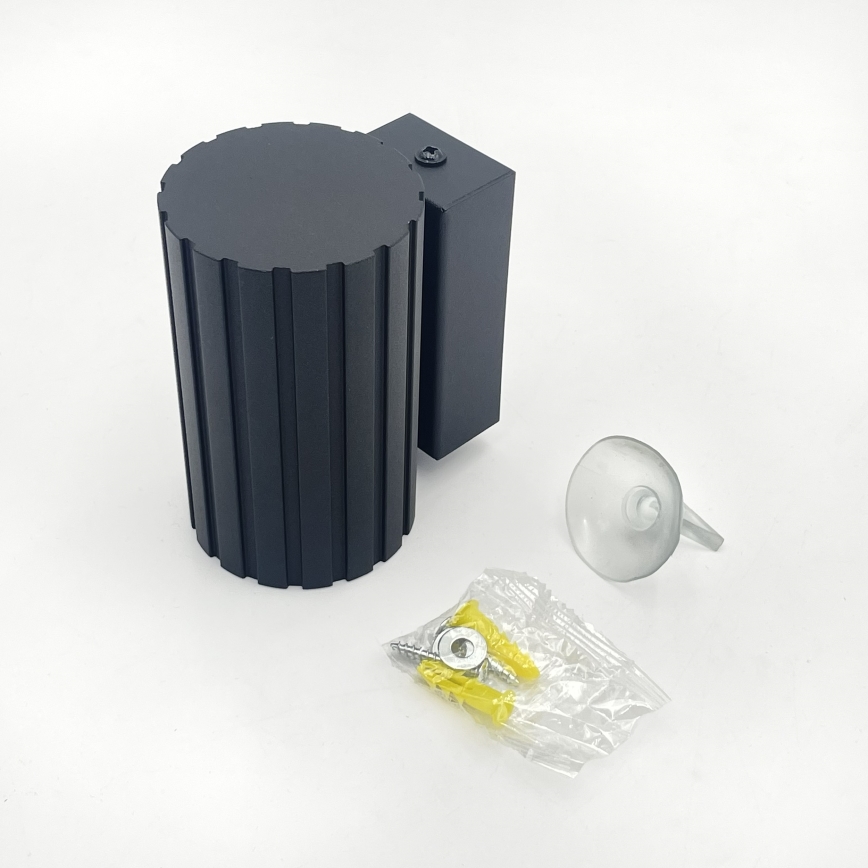 Brilagi - Επιτοίχιο φωτιστικό CRISPINA 1xGU10/10W/230V 10 cm μαύρο