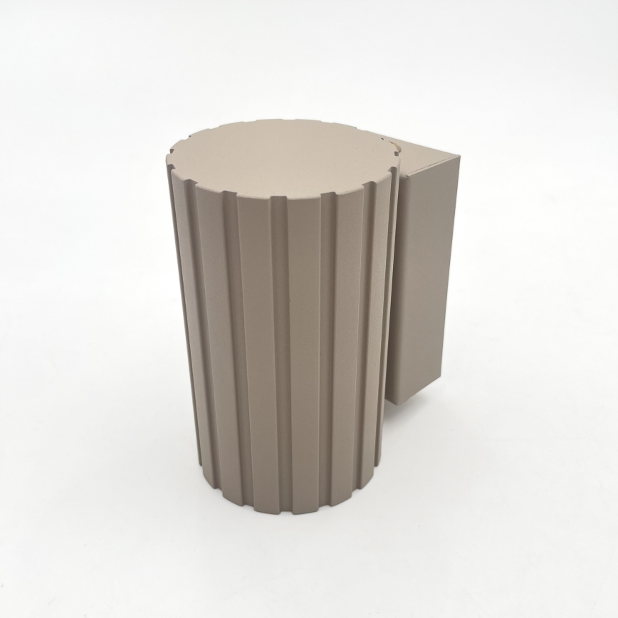 Brilagi - Επιτοίχιο φωτιστικό CRISPINA 1xGU10/10W/230V 10 cm μπεζ