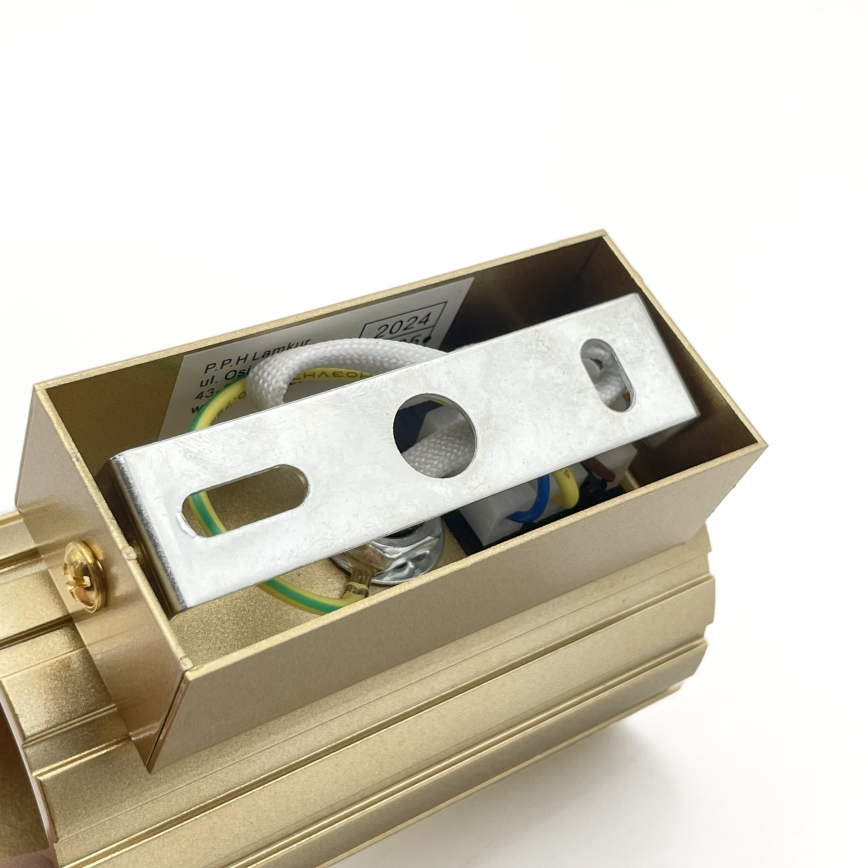 Brilagi - Επιτοίχιο φωτιστικό CRISPINA 1xGU10/10W/230V 10 cm χρυσό