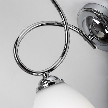 Brilagi - Επιτοίχιο φωτιστικό FRED 1xE27/60W/230V σε γυαλιστερό χρώμιο