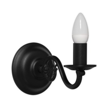 Brilagi - Επιτοίχιο φωτιστικό IMPERO 1xE14/60W/230V μαύρο