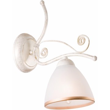 Brilagi - Επιτοίχιο φωτιστικό LED ANTICO 1xE27/60W/230V 3000K λευκή πατίνα