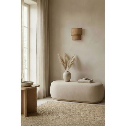 Brilagi - Επιτοίχιο φωτιστικό LED BOHO ECO 1xE27/10W/230V μπεζ