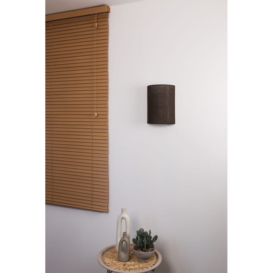 Brilagi - Επιτοίχιο φωτιστικό LED BOHO STYLE 1xE27/15W/230V καφέ