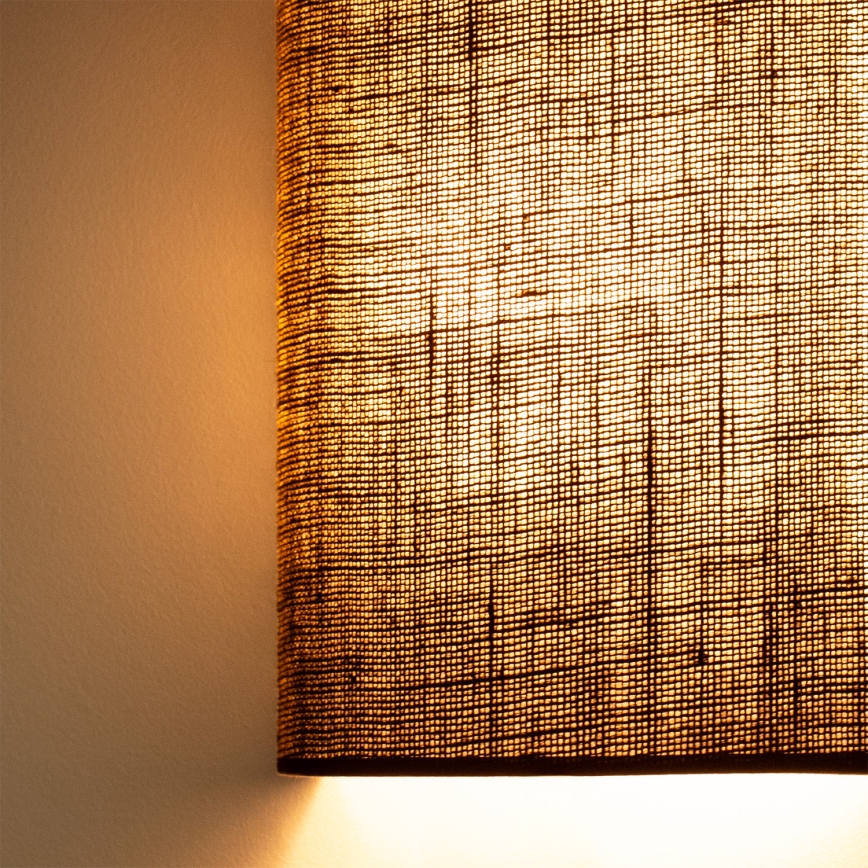 Brilagi - Επιτοίχιο φωτιστικό LED BOHO STYLE 1xE27/15W/230V καφέ