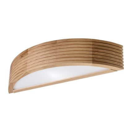 Brilagi - Επιτοίχιο φωτιστικό LED CARVALHO MODERN 1xE27/60W/230V χρώμα δρυός