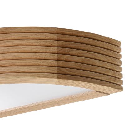 Brilagi - Επιτοίχιο φωτιστικό LED CARVALHO MODERN 1xE27/60W/230V χρώμα δρυός