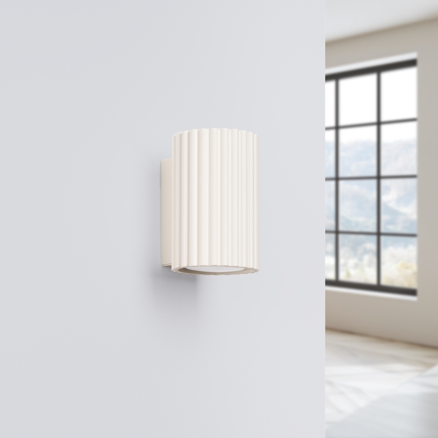 Brilagi - Επιτοίχιο φωτιστικό LED CRESTO 1xGU10/10W/230V 10 cm εκρού