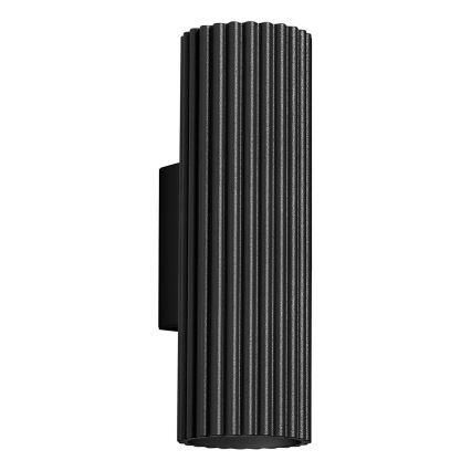 Brilagi - Επιτοίχιο φωτιστικό LED CRESTO 2xGU10/10W/230V 20 cm μαύρο