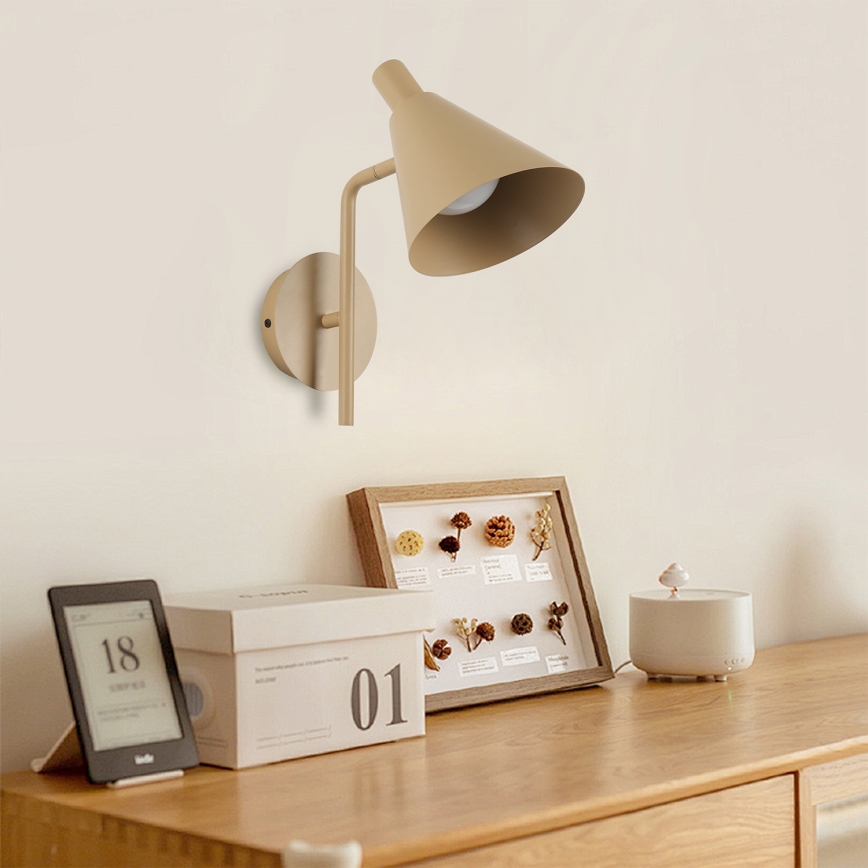 Brilagi - Επιτοίχιο φωτιστικό LED LUCERA, LED/3W/230V, σε μπεζ απόχρωση