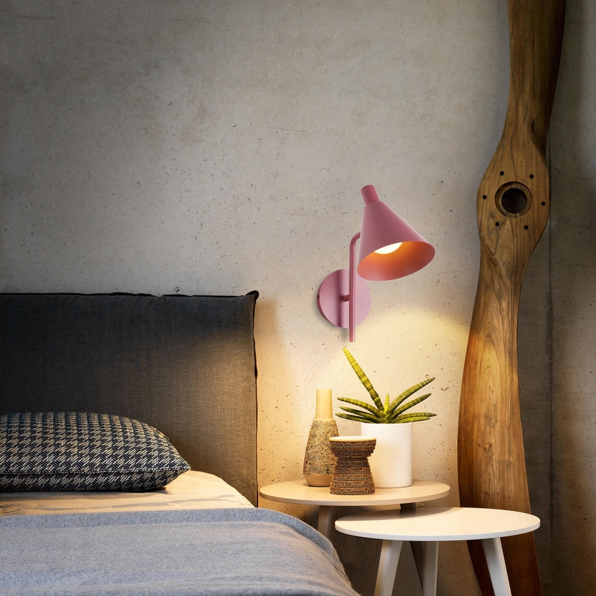 Brilagi - Επιτοίχιο φωτιστικό LED LUCERA LED/3W/230V ροζ