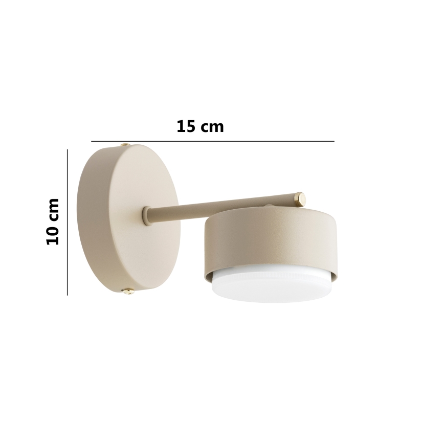 Brilagi - Επιτοίχιο φωτιστικό LED MONO 1xGX53/30W/230V μπεζ