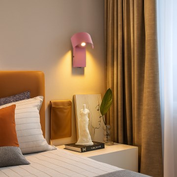 Brilagi - Επιτοίχιο φωτιστικό LED VASTO LED/3W/230V ροζ