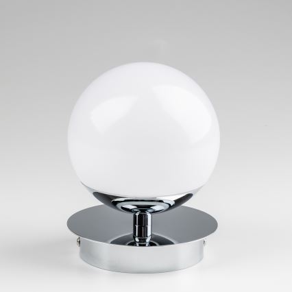 Brilagi - LED επιτοίχιο φωτιστικό μπάνιου BALL LED/6W/230V 3000/4000/6500K IP44 γυαλιστερό χρώμιο