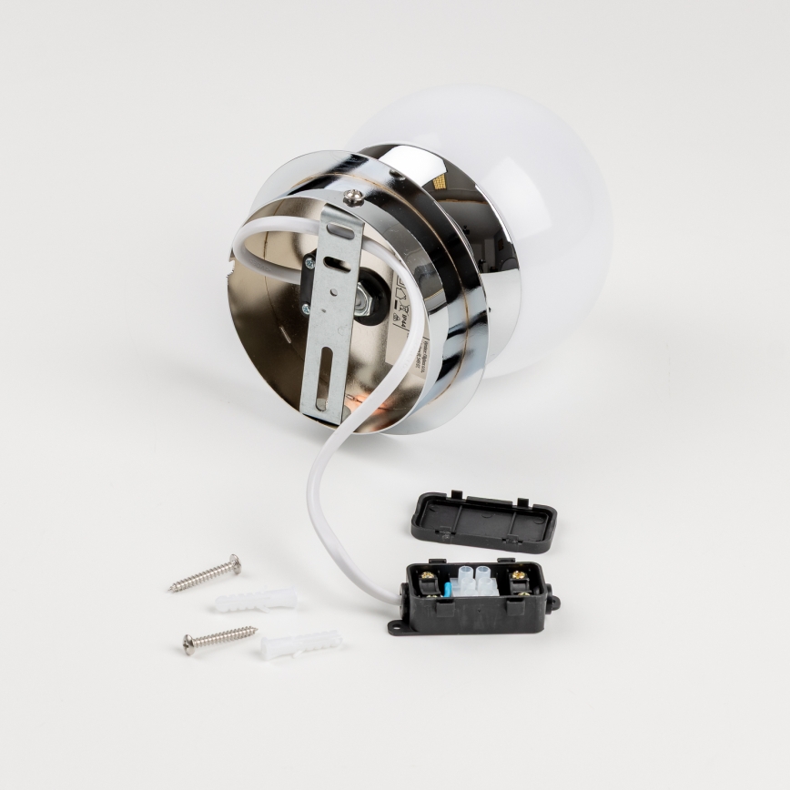 Brilagi - LED επιτοίχιο φωτιστικό μπάνιου BALL LED/6W/230V 3000/4000/6500K IP44 γυαλιστερό χρώμιο