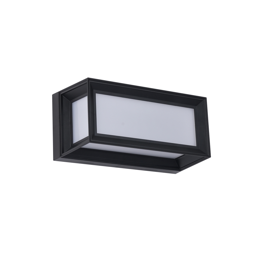 Brilagi - Επιτοίχιο εξωτερικό φωτιστικό LED PARKER LED/12W/230V 3000/4500/6000K μαύρο IP44