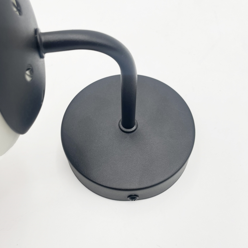 Brilagi - Επιτοίχιο φωτιστικό MALIVA 1xE14/15W/230V μαύρο/λευκό