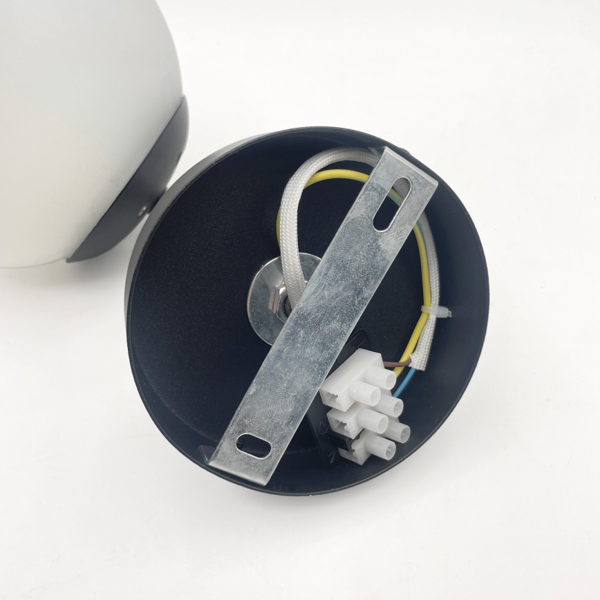 Brilagi - Επιτοίχιο φωτιστικό MALIVA 1xE14/15W/230V μαύρο/λευκό