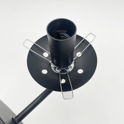 Brilagi - Επιτοίχιο φωτιστικό MALIVA 1xE14/15W/230V μαύρο/καπνιστό