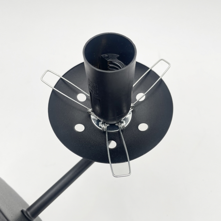 Brilagi - Επιτοίχιο φωτιστικό MALIVA 1xE14/15W/230V μαύρο/καπνιστό