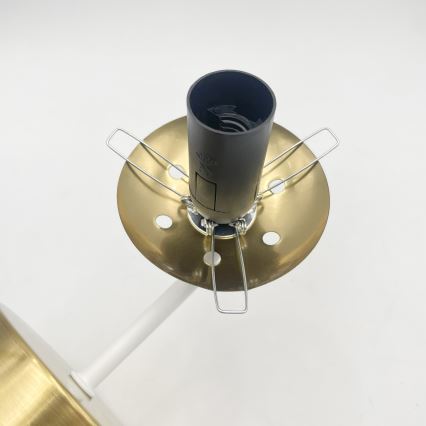 Brilagi - Επιτοίχιο φωτιστικό MALIVA 1xE14/15W/230V χρυσό/λευκό