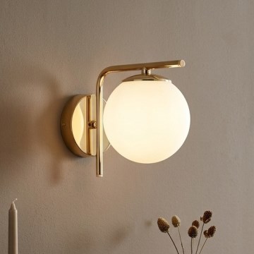 Brilagi - Επιτοίχιο φωτιστικό MILO 1xE27/60W/230V χρυσό