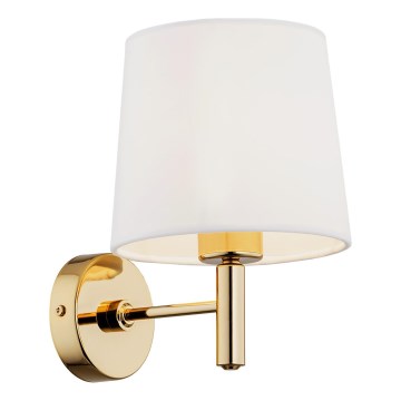 Brilagi - Επιτοίχιο φωτιστικό MONTE 1xE27/15W/230V κρεμ/χρυσό
