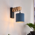 BRILAGI - Επιτοίχιο φωτιστικό NUBILA 1xE27/60W/230V καφέ/μαύρο/σκούρο μπλε
