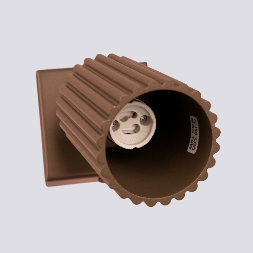 Brilagi - Επιτοίχιο φωτιστικό σποτ CRESTO 1xGU10/10W/230V καφέ