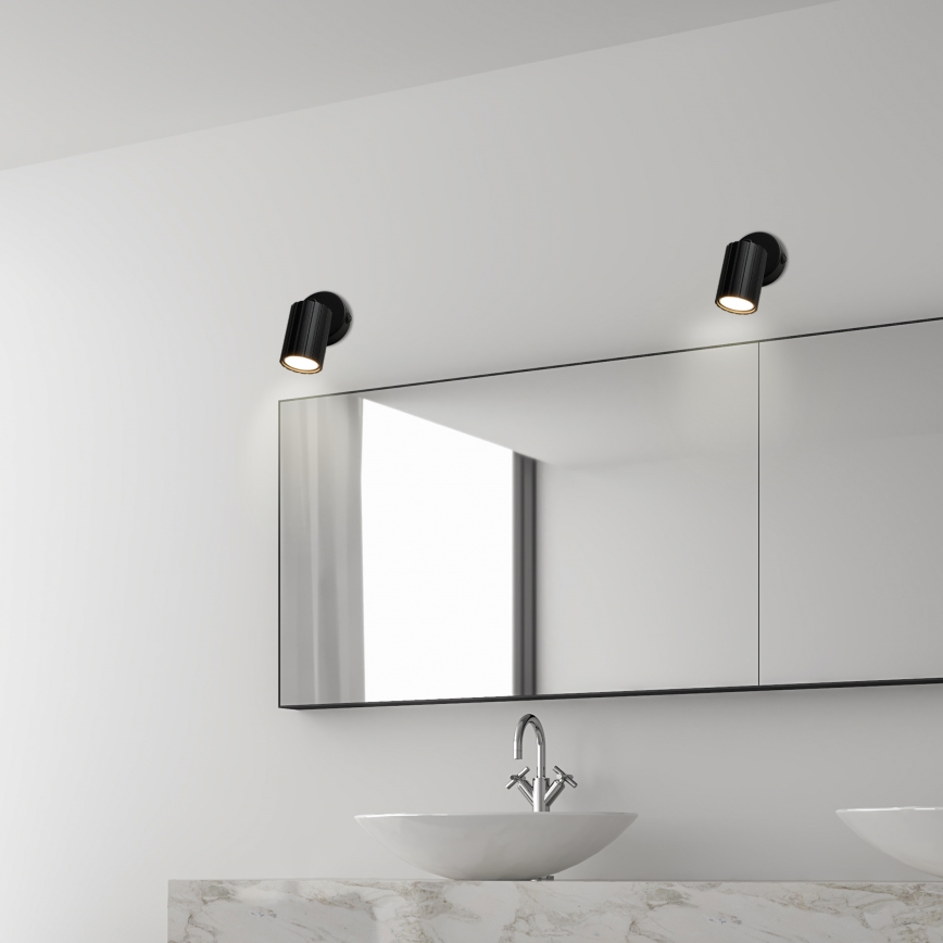 Brilagi - Επιτοίχιο φωτιστικό σποτ CRISPINA 1xGU10/10W/230V μαύρο