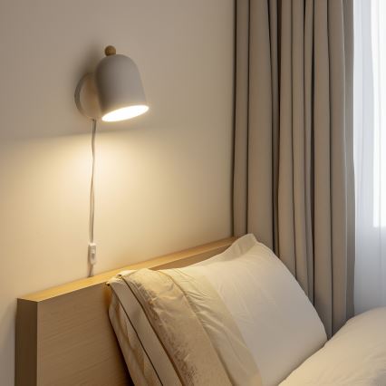 Brilagi - Επιτοίχιο φωτιστικό σποτ GALLION 1xE27/15W/230V λευκό
