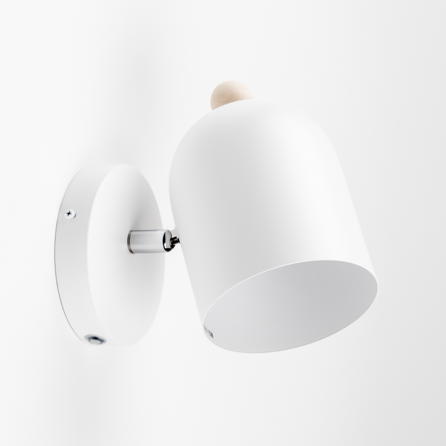Brilagi - Επιτοίχιο φωτιστικό σποτ GALLION 1xE27/15W/230V λευκό