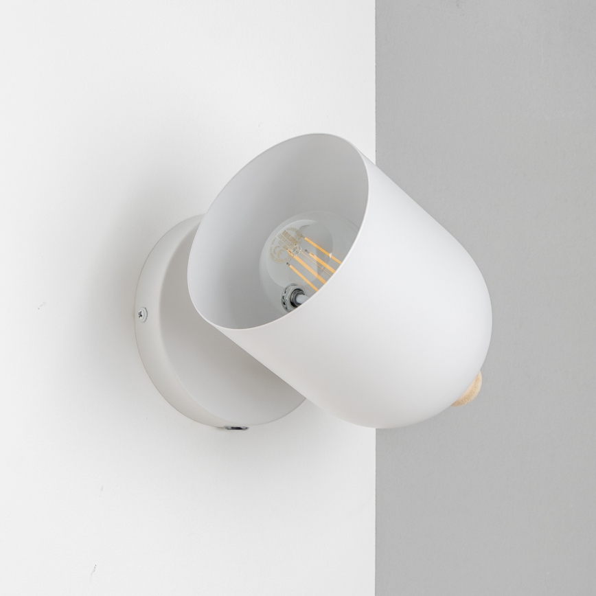Brilagi - Επιτοίχιο φωτιστικό σποτ GALLION 1xE27/15W/230V λευκό