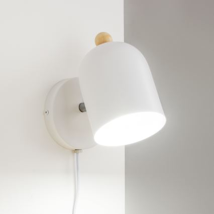 Brilagi - Επιτοίχιο φωτιστικό σποτ GALLION 1xE27/15W/230V λευκό