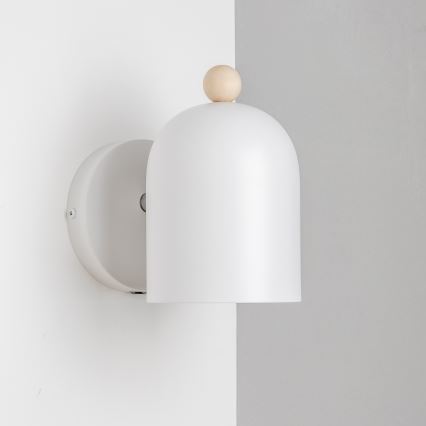 Brilagi - Επιτοίχιο φωτιστικό σποτ GALLION 1xE27/15W/230V λευκό