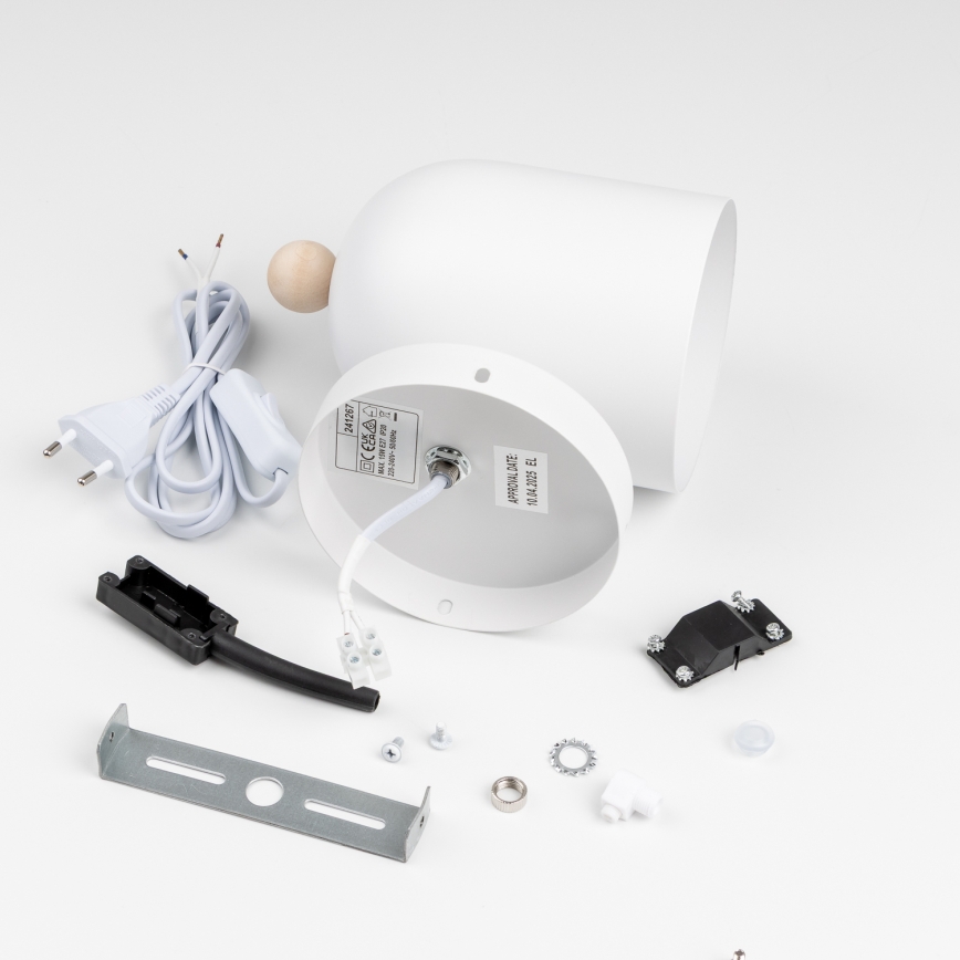 Brilagi - Επιτοίχιο φωτιστικό σποτ GALLION 1xE27/15W/230V λευκό