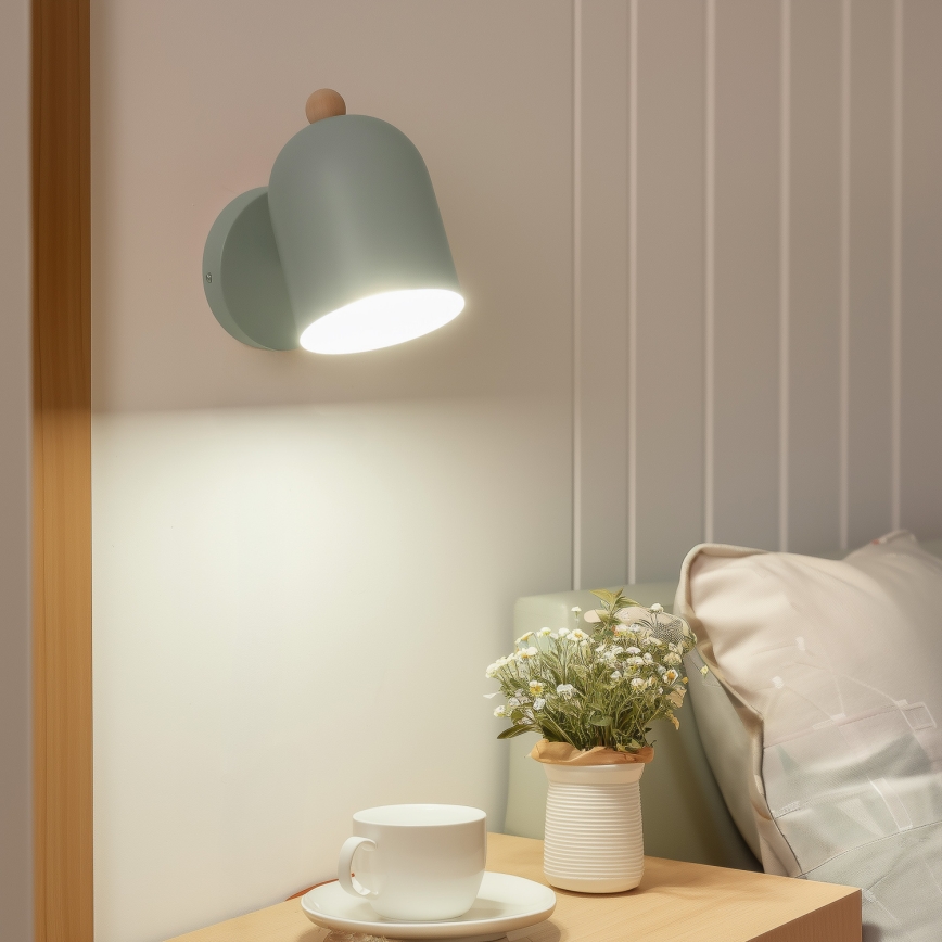 Brilagi - Επιτοίχιο φωτιστικό σποτ GALLION 1xE27/15W/230V πράσινο