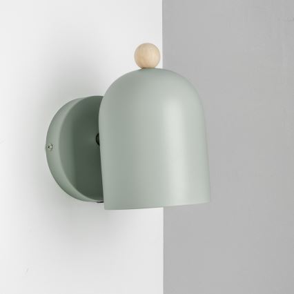 Brilagi - Επιτοίχιο φωτιστικό σποτ GALLION 1xE27/15W/230V πράσινο