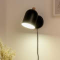 Brilagi - Επιτοίχιο φωτιστικό σποτ GALLION 1xE27/15W/230V μαύρο