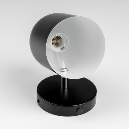 Brilagi - Επιτοίχιο φωτιστικό σποτ GALLION 1xE27/15W/230V μαύρο